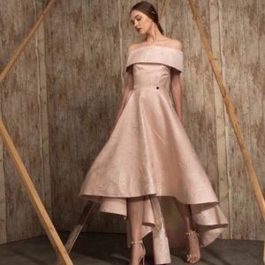 Bronx and Banco gown Pink and Silver (first photo)